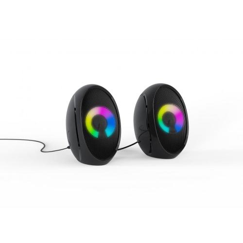 Knob Control Function 2.0 Speaker 2.0 RGB small size speaker Factory