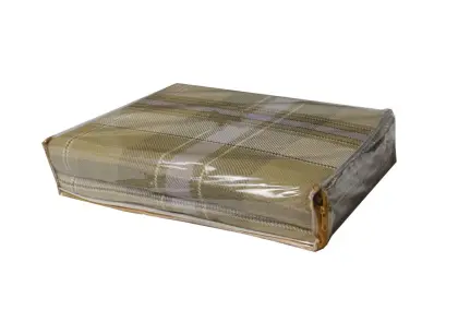 Home Textiles Cotton Color Grating Twill Bed Blanket