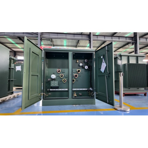 Трехфонный трансформатор с тремя фазами на 100 кВА