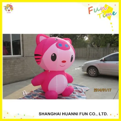 High quality kitty model advertising inflatables price