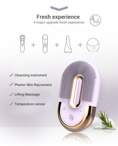 facial massager cleansing brush waterproof