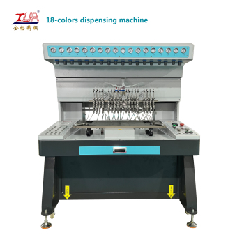 Machine de moulage automatique multicolore pour Plastisol