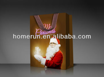 2013 popular personalized paper Christmas bags
