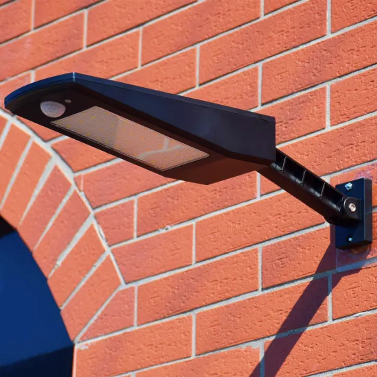 48 LED Solar-Powered Motion Sensor Wall Light