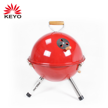 Bbq Three Legs Barbeque Ball Shaped Grill Design Mini Charcoal Football Grill BBQ Barbecue