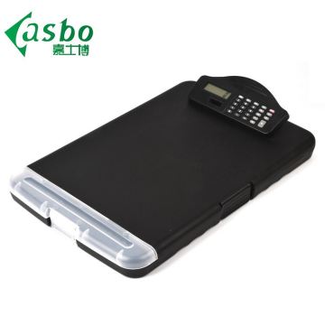 Beste Preis Factory Direct PP Storage -Clipboard mit Taschenrechner