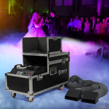 High Wattage Water Base Fog Machines with Flight Case - 2000w to 5000w Stage Equipment