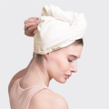 Microfiber absorbed hair towel quick dry