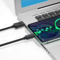 Black Data Charging Cable a to c Fast