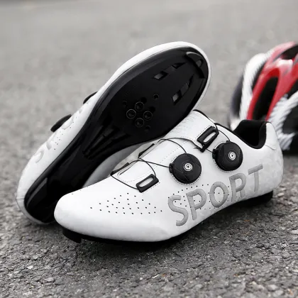 New Cycling Shoes Mountain Bike MTB Road Cycling Breathable&Waterproof Self-Locking Shoes Athletic Bicycle Shoes