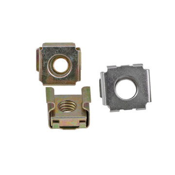 Title: "Large Supply of In-Stock Carbon Steel Mounting Screws, Spindle Nuts, and Washers - M4 Socket U Clips and Cage Locknuts