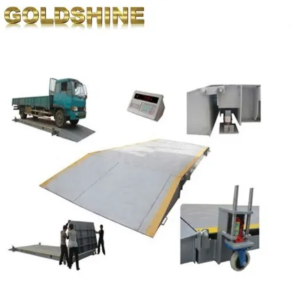 3x6m Electronic Truck Weigh Scale - Mobile Weighbridge for Art Trucks