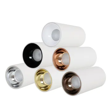 COB LED Round Spotlight: Aluminum Anti-Glare Surface Downlight