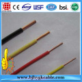 H07V-U 1,5 mm Cable eléctrico de 2,5 mm Cable de construcción de PVC Bs6004 Cable eléctrico de cobre