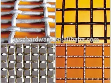 High performance Steel crimped wire mesh for vibrating, sieving, mining