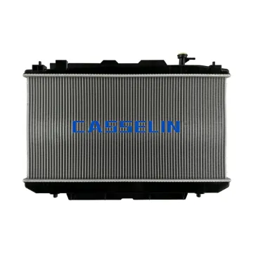 TONGSHI Aluminum Plastic 2 in 1 Hybrid Passenger Car Radiator for TOYOTA RAV4 SCA 03- AT