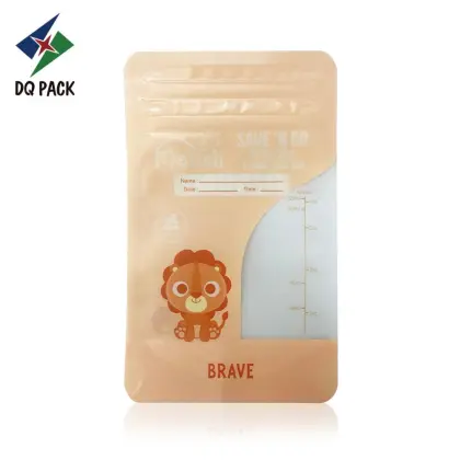 Ziplock for fresh milk Stand Up Packaging Bags