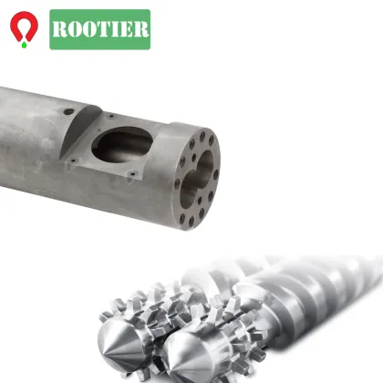 KraussMaffei Injection Molding Machine Kmd45 Twin Parallel Screw Barrel