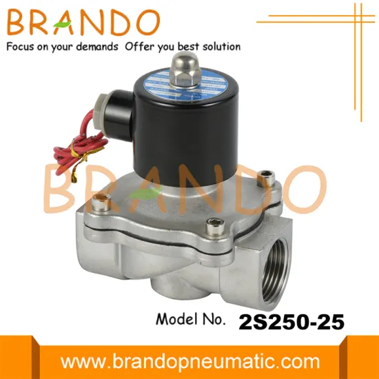 2S250-25 1'' NC Stainless Steel Electric Solenoid Valve