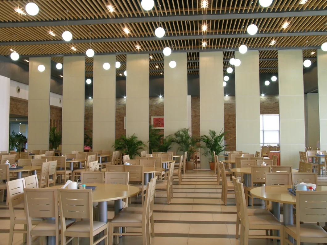 Acoustic Folding Wooden Automatic Movable Acoustic Walls for Multi-Purpose Hall and Stadium