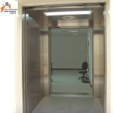Open Through Door Freight Elevator