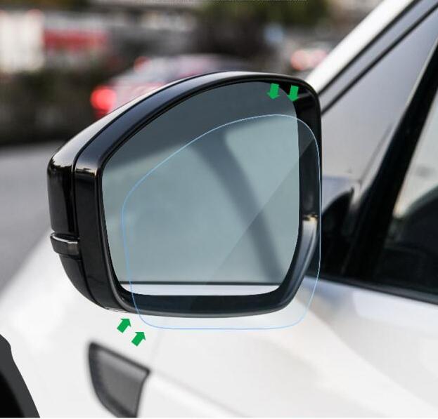 For Mazda 6 CX-5 Atenza Anti Fog Membrane Car Review Mirror Waterproof Rainproof Sticker Clear Vision Film Auto Care Accessories