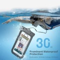 水泳用の防水フローティング携帯電話ケース