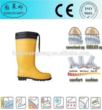 Gardening Cheap Custom PVC Rain Safety Gumboots