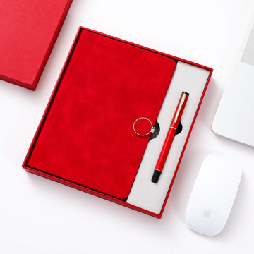 Custom LOGO A5 Notebook and Pen Gift Set for Company Anniversaries