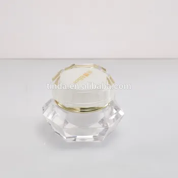 containers for creams wholesale crystal acrylic jam jars