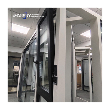 Hot Sale Smart Tempered Glass Tilt Turn Balcony Window 6063 Aluminium Legering Casement Elektrische ramen voor huizen "Maar voor een meer beknopte en SEO-vriendelijke titel, overweeg:" Smart getemperd glas Elektrisch balkon 6063 Aluminiumlegerin