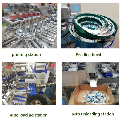 4 Color Toy Zelensky Lego Caps Figures Printer Pad Printing Machine