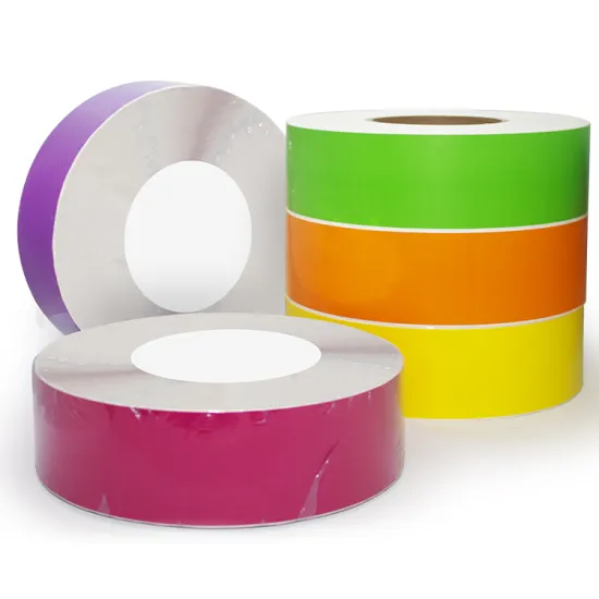 Colorful Thermal transfer barcode Labels