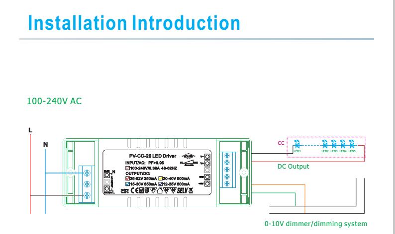 20w no flicking little noise led driver