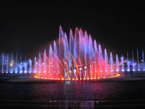 backyard fountain