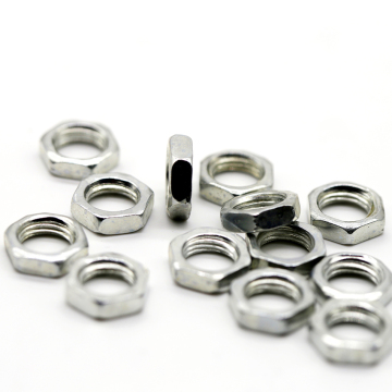 Hexagonal thin nut carbon steel