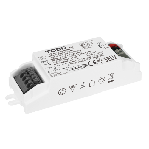 10W NFC Programmable DALI LED Drivers