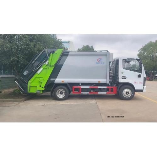 5m3 garbage compression garbage truck