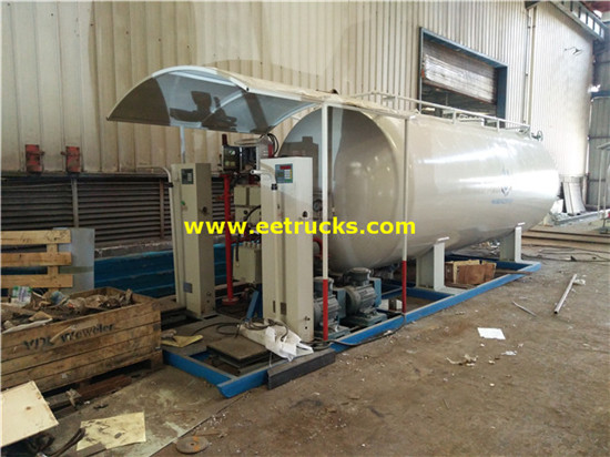 20000l 8ton lpg Skid-wanda ya cika tsire-tsire