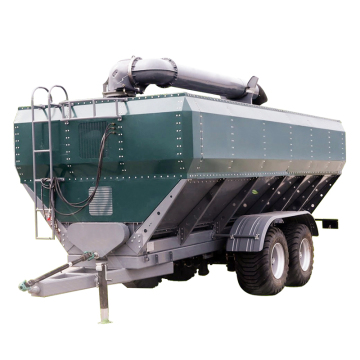 Dual Axis Bunker Tractor Trailer Grain Transfer System