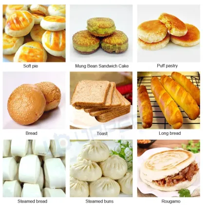 Foshan Upper Automatic Pancake Bread Sliced Bread Bun Making Machine
