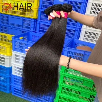 Wholesale Cuticle Aligned Raw Indian Hair Bundles - Unprocessed Virgin Human Hair Extensions