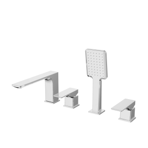 3 Hole 2 Handle Widespread Bathroom Faucets