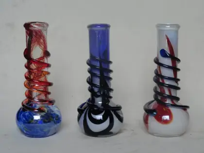 Deep sandblasted effect hookahs&bongs/pipes