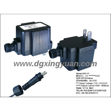 lighting transformer waterproof IP44 with UL/cUL apprval,EI41 iron