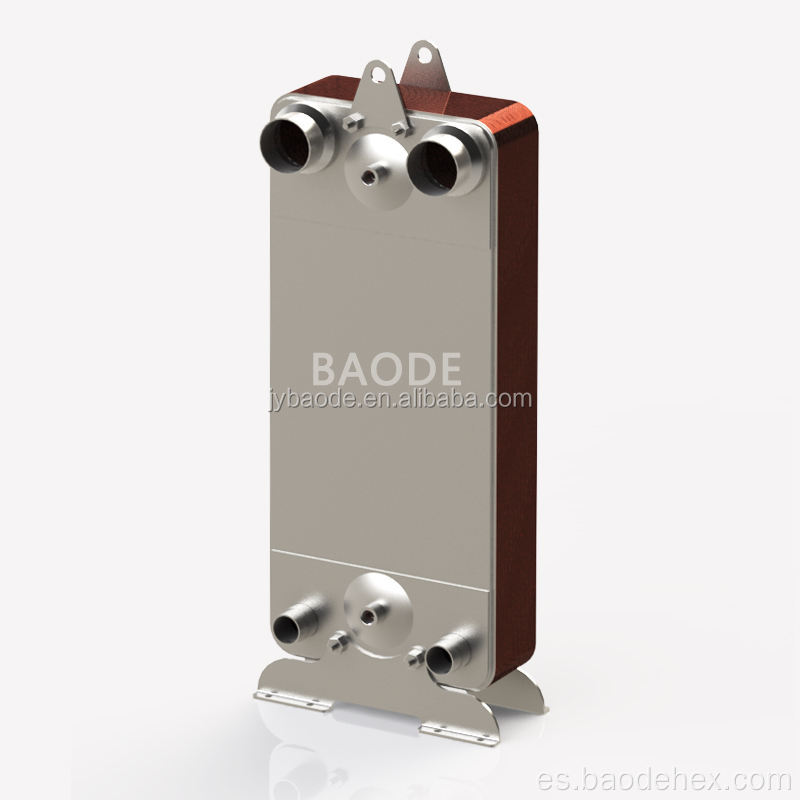 BL210 intercambiador de calor de placa soldada con placas SS316