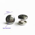 Metall Emblem Rivet Back Studs