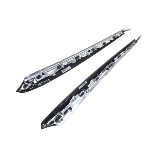 BAINEL Original Front Left Wood Door Trim Decor for TESLA Model 3/Y (Parts 17-23, OE: 1593823-02-D, 1593823-03-C)