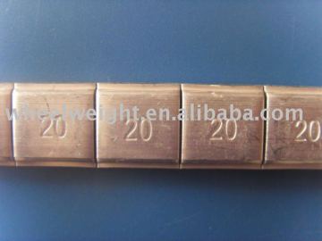 HJQ Lead stick-on balance weight for truck wheel rims