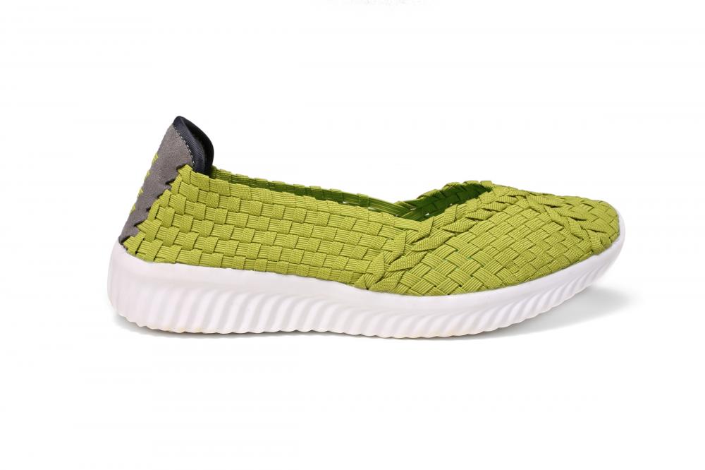 Candy-colored Casual Woven Shoes